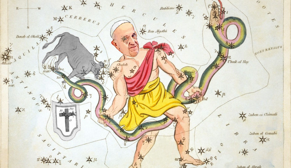 Ophiuchus, der Schlangenträger, wurde entlarvt.