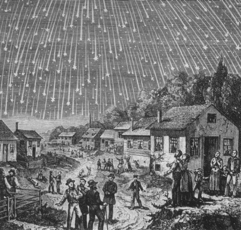 Der Meteor-Sturm von 1833