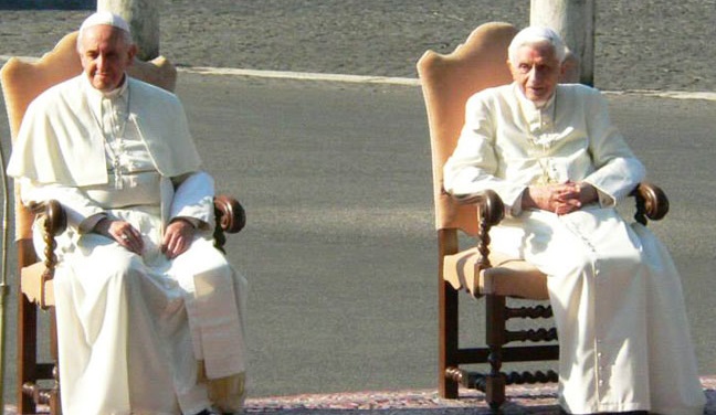 Two popes rule in the last days